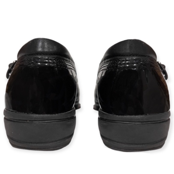 Dansko Misty Mary Janes Flat Shoes, Black Napa & Patent Leather, Sz 8.5-9/39 EUC - Picture 9 of 15